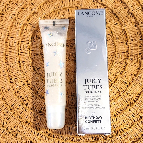 Lancôme Juicy Tubes "Birthday Confetti" Ultra  Shiny Hydrating Lip Gloss - Picture 1 of 6